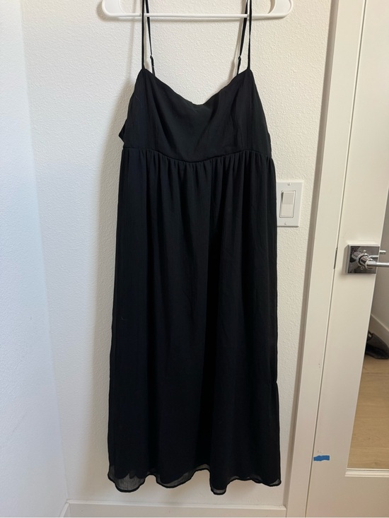 Abercrombie & Fitch Dresses & Skirts - Abercrombie & Fitch Black Maxi Dress with Spaghetti Straps